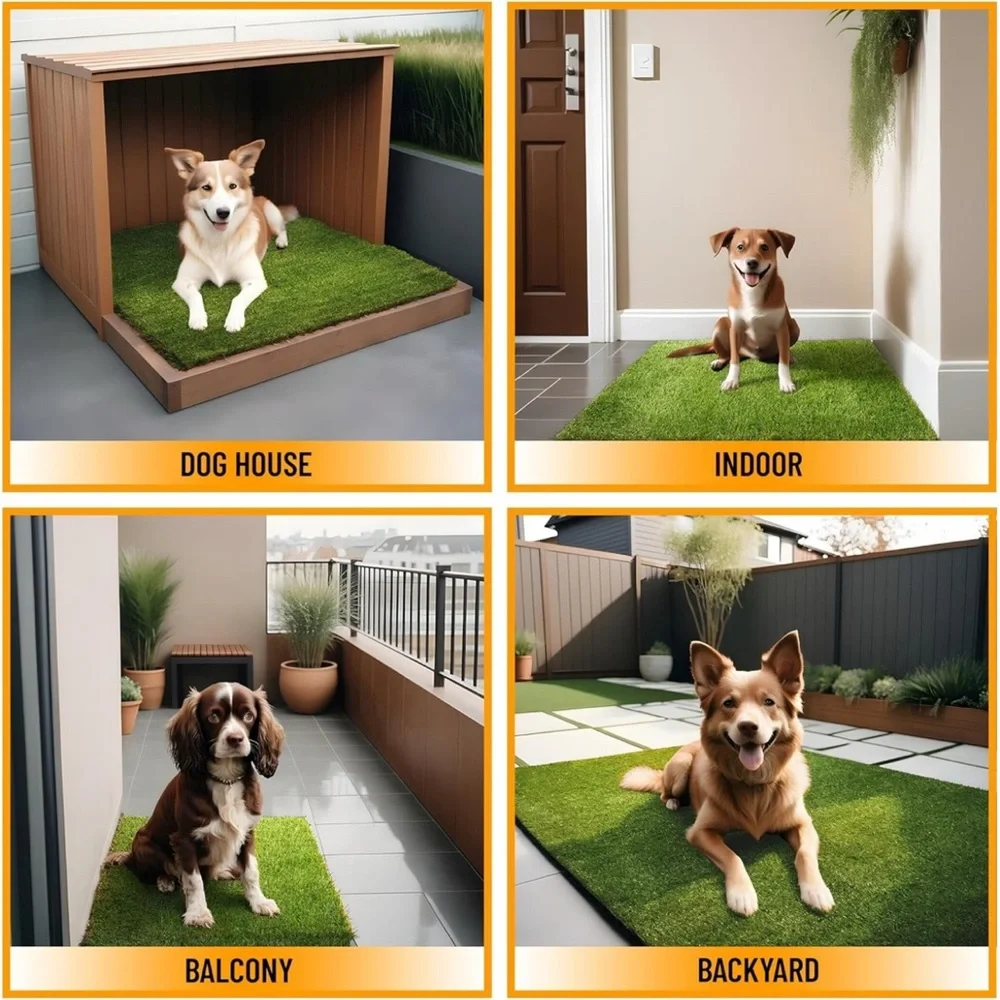 Reusable Artificial Grass Turf Mat for Dogs